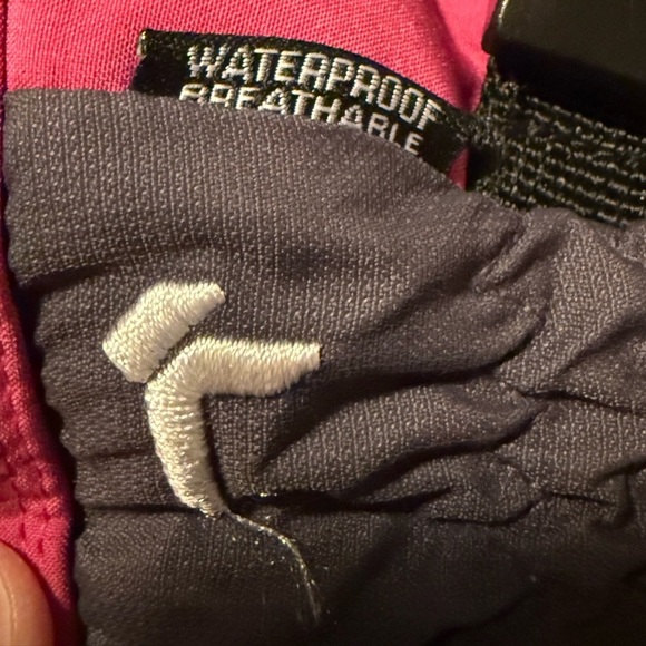 Kombi Ski Mittens Juniors Sz M Storm Cuff Mitt Pink/Blk Waterproof & Breathable - Picture 5 of 7